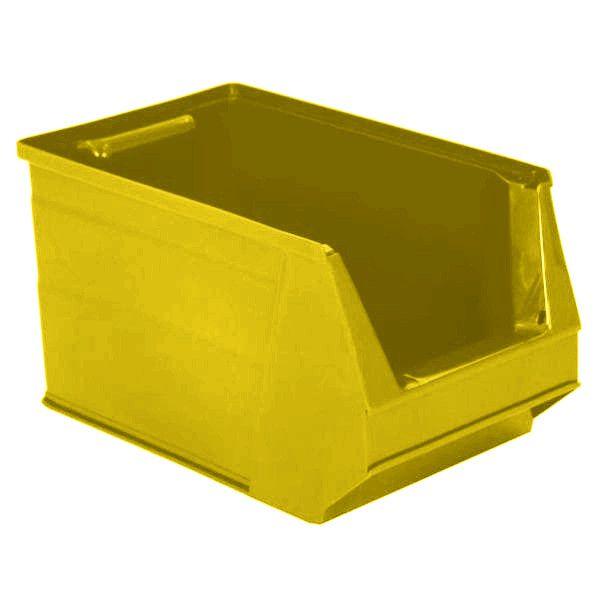 Bac à bec Rolléco - 350 x 200 mm - Jaune - 13L - Polyéthylène résistant et indéformable_0