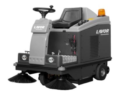 Balayeuse autoportée SWL R 1000 ST avec système d'éclairage avant et brosse latérale_0