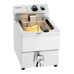 Bartscher Friteuse inox ​​​​​​​simple 8 Litres à poser, IMBISS, 3250 W, 220 V - MONO - 3667335016327_0