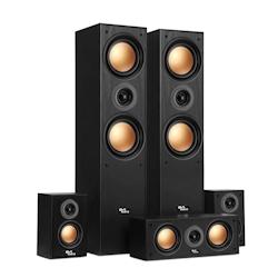 Ensemble Hifi/Home-Cinéma - Evidence Acoustics EA950-PG - 5 enceintes 850W - Bass Reflex - Haut-parleurs finition cuivre - 3701123994159_0