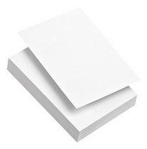 FICHES BRISTOL 105 X 148 MM UNI BLANC - BOÎTE DE 100