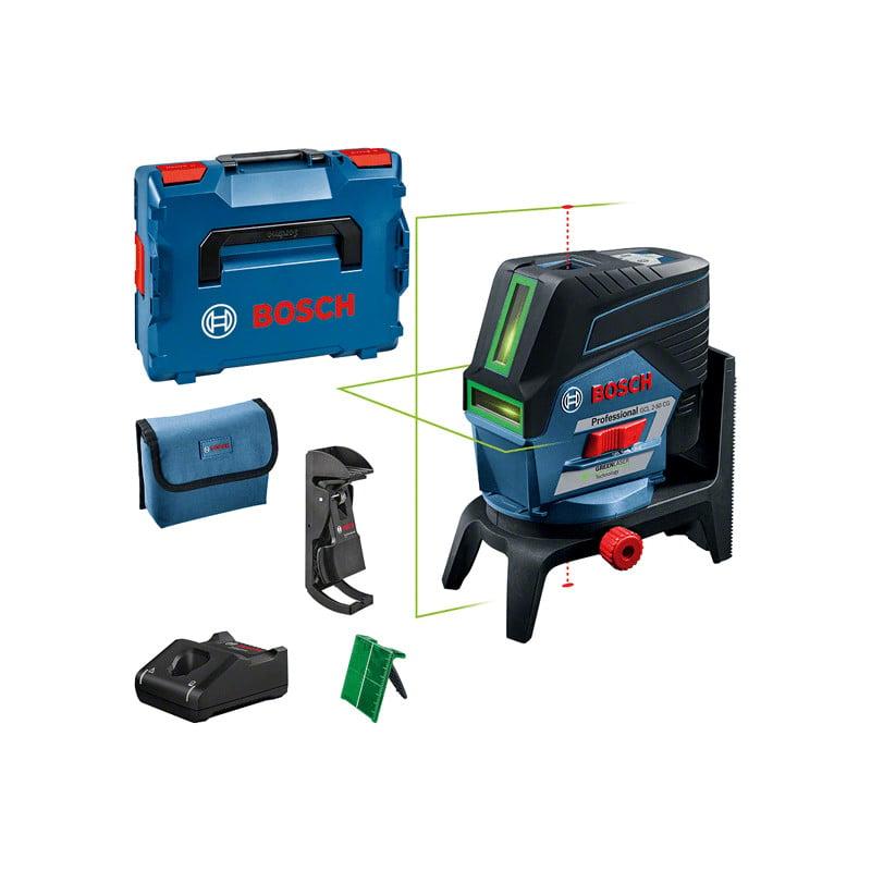 GCL 2-50 CG + RM 2 (12 V), BM 3 clip, L-Boxx – laser vert Bosch Professional | 0601066H00_0
