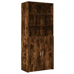 Helloshop26 - Buffet bahut commode armoire meuble de rangement organisateur cuisine salle de séjour salon haut 80 x 42,5 x 185 cm 02_0033562 - 300021_0