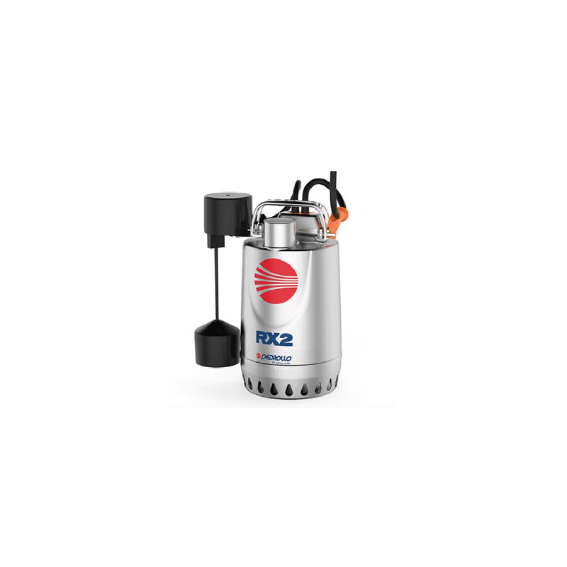 Pompe de relevage Pedrollo RX M1GM - Monophasé 220V - Flotteur vertical - Eaux claires et usées - 6 m3/h - 0.25 kW_0