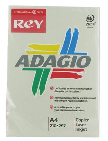 RAMETTE PAPIER A4 ADAGIO 80G GRIS