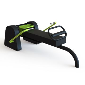 Rameur 200200 - Appareil de fitness de plein air pour abdominaux, deltoïdes, psoas, quadriceps, grand dorsal et trapèzes_0