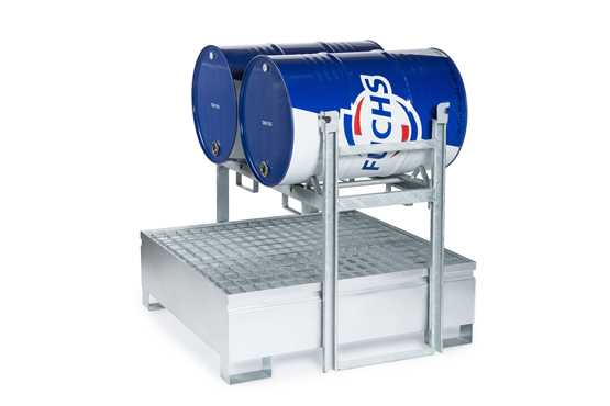 Support 2 fûts gerbable pour MCT2 - SF202/MCT2_0