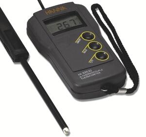 Thermomètre numérique étanche - HI93530 - Pour thermocouples type K - Gamme -200 à +999 °C_0