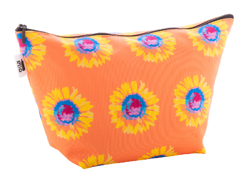 Trousse à maquillage personnalisée - polyester RPET 600D - graphismes en sublimation - minimum 50 pièces_0