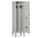Vestiaire grande largeur XXL monobloc - Armoire vestiaire E348 avec accessoires optionnels_0