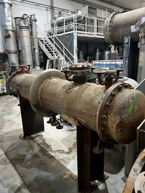 Échangeur tubulaire inox 9,5 m2 d'occasion Bachiller - Référence : C6294_0