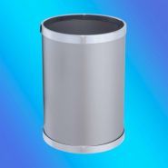 Al60001 - Poubelle Publique en Acier Inox Satiné - Jofel - 10L_0