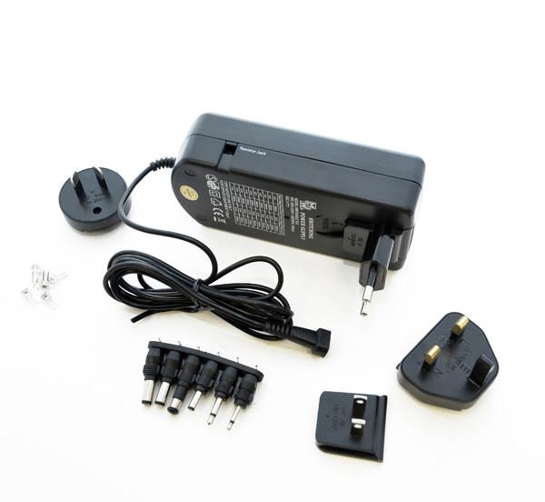 Alimentation à découpage 5 à 24V/3A max - 100-240V - Livrée avec connecteurs détachables et prises multiples_0
