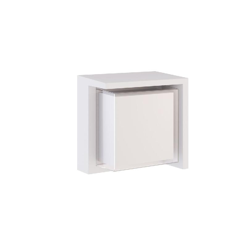 Applique Murale Led Carrée Blis 15 W 180° Avec Interrupteur, Température De Couleur 2700 K/3200 K/4000 K, Blanc Mat, Pour Extérieur - Beneito & Fa_0