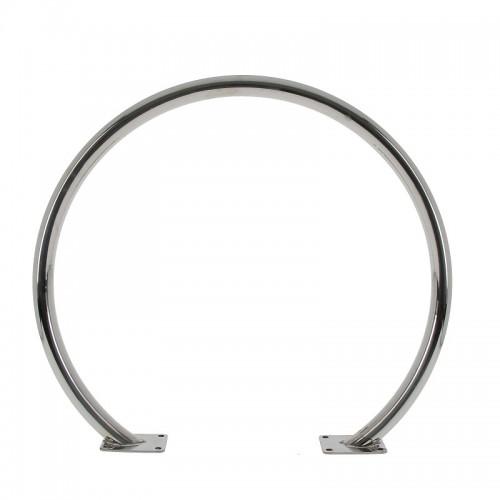 ARCEAU ROND INOX POUR VÉLOS À FIXER AU SOL - POUR 2 VÉLOS VISO
