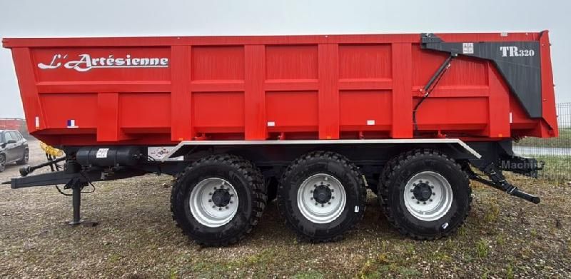 Benne monocoque Gamme TR ? 8 à 24T - Largeur intérieure 2.20m ou 2.30m - Porte arrière 2 vantaux ou monobloc_0