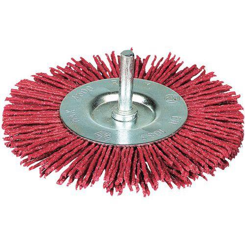 BROSSE CIRCULAIRE DIA.75 FIL ABRASIF GRAIN F ORT