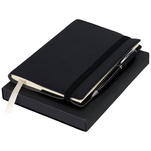 Carnet avec coffret cadeau stylo Aria - design exclusif - 80 feuilles - boîte cadeau LUXE_0