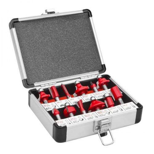 COFFRET 12 FRAISES POUR DÉFONCEUSE OFS12 HOLZMANN