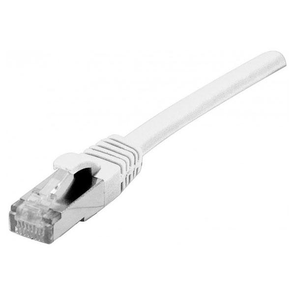 CORDON RJ45 CATEGORIE 6 F/UTP LSOH SNAGLESS BLANC - 5 M