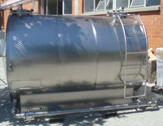 Cuves à huiles et lubrifiants - Cuve huile pour le transport - Toscana Innox - en acier inox AISI 304 avec accessoires de série_0