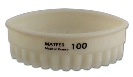 DÉCOUPOIR OVALE CANNELÉ EXOGLASS® 8.5 CM