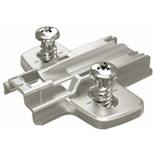 EMBASES CRUCIFORMES AVEC VIS PRÉMONTÉES - SENSYS ET INTERMAT - D 0 MM-200 PIÈCES HETTICH