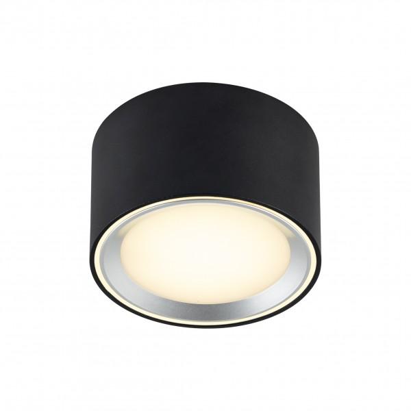 FALLON PLAFONNIER MÉTAL ET PLASTIQUE NOIR LED INTEGRÉE 2700K - NORDLUX 47540103