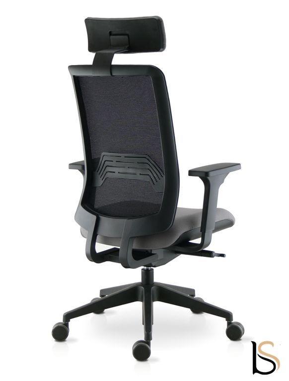 Fauteuil Manager Wi max dossier résille - Sokoa - Violet, Oui, Non, Sol dur_0