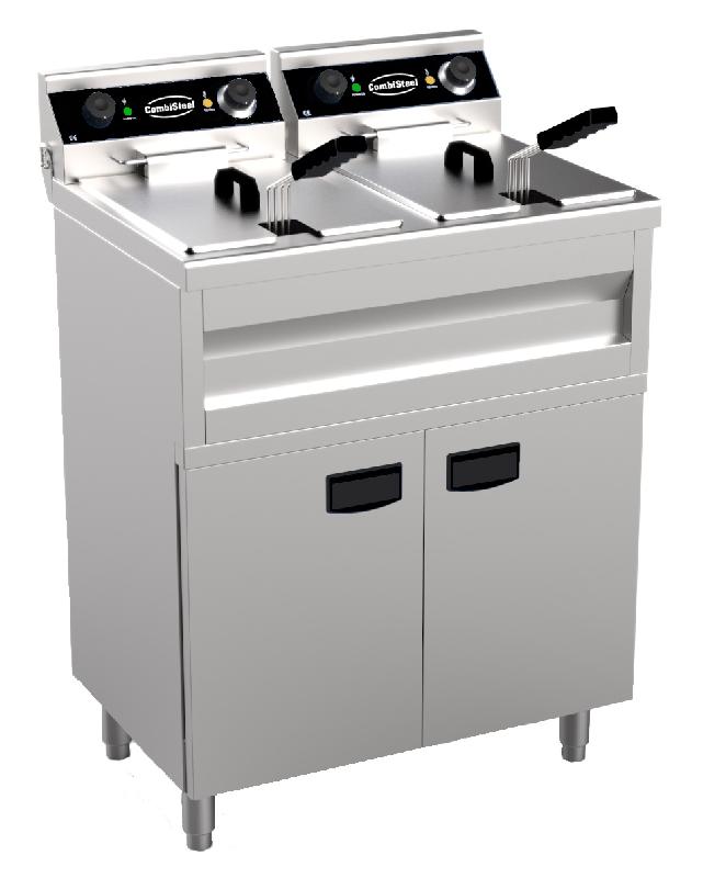 Friteuse électriques professionnelle monophasé 2x9 l e.G.O 1er prix - P7455.0985_0