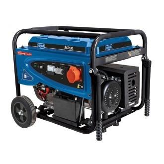 Groupe électrogène portable Scheppach SG7100 - 5500 W, moteur 15 CV, réservoir 25L, prises 230V/400V_0