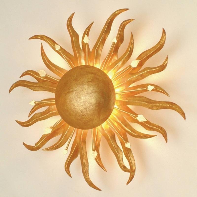HOLLÄNDER APPLIQUE FASCINANTE SOLEIL DORE  Ø 45 CM