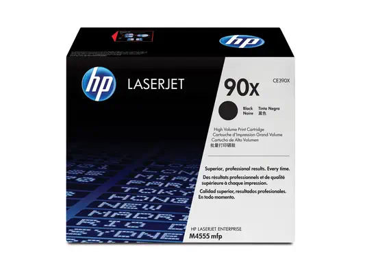 HP 90X toner LaserJet noir grande capacité authentique_0