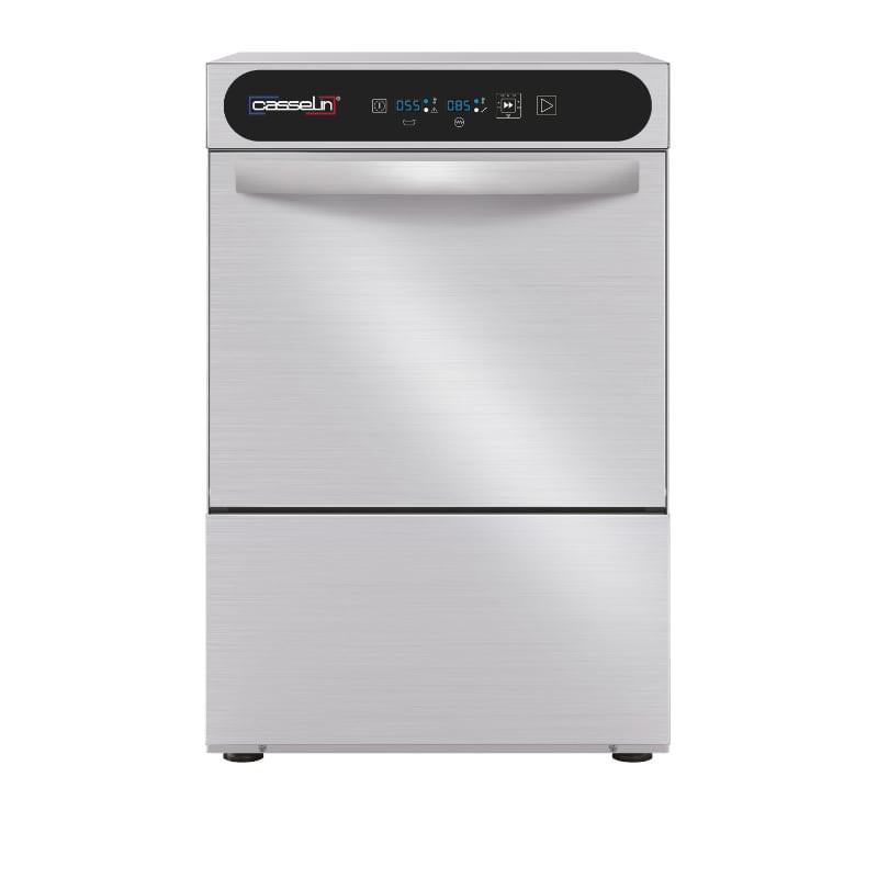Lave-verres Casselin 400U - panier 40 x 40 cm, acier inox et haute performance_0