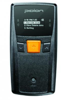 Lecteur autonome bi500 Pidion - douchette code barre avec mémoire 32 Mb, écran de contrôle et interfaces USB/Bluetooth_0