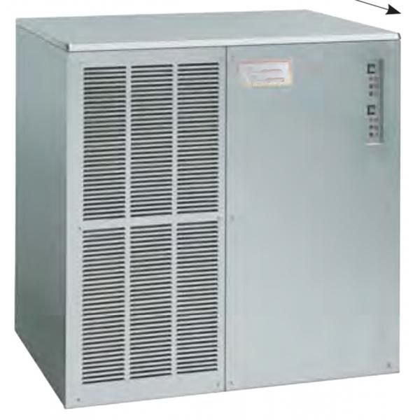 Machine à glace en grains professionnelle 2300 kg - carrosserie inox - refroidissement air ou eau - sans réserve_0