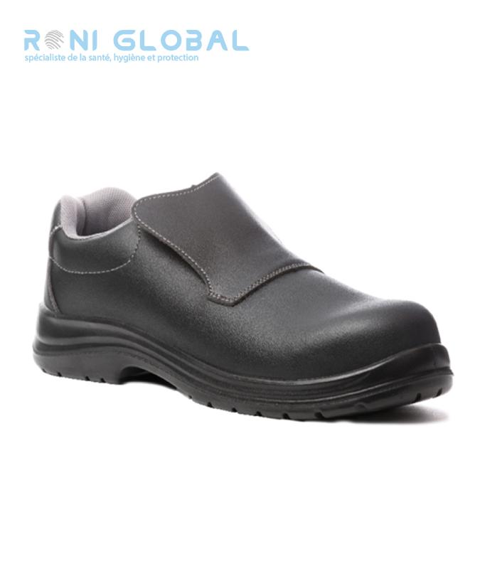 Chaussure basse de sécurité noire S2 SRC - ORTITE COVERGUARD - Antidérapante, sans métal, coque composite_0