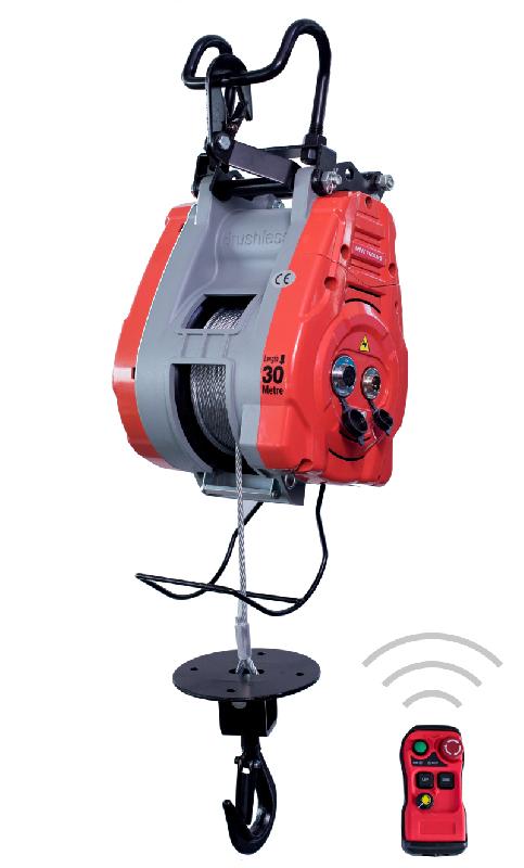 Palan électrique à câble 340kg 60m contrôle sans fil vitesse variable 230V MW Tools PHS34060R_0