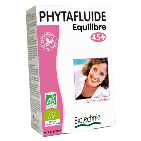 BIOTECHNIE PHYTAFLUIDE EQUILIBRE 45+ 60COMPRIM&EACUTES M&EACUTENOPAUSE