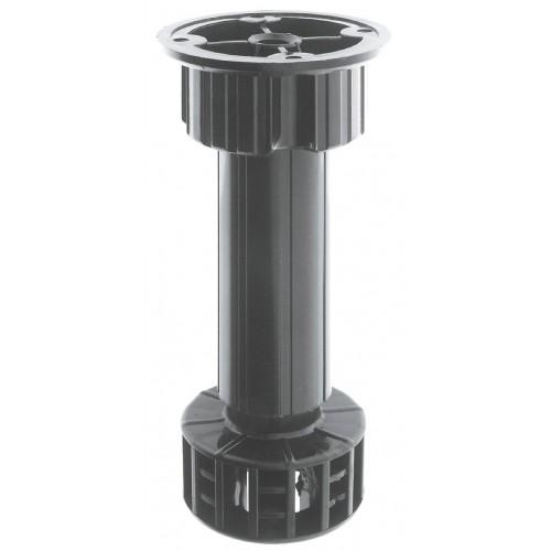 PIEDS DE MEUBLES EN ABS AVEC EMBASE INTÉGRÉE DIAMÈTRE 28 MM X4 - HAUTEUR 100 MM CAMAR