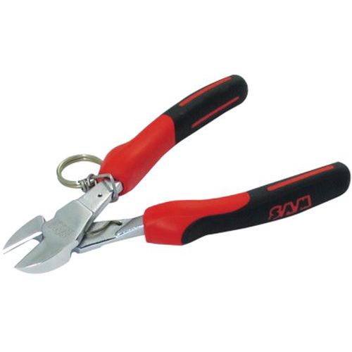 PINCE COUPANTE DIAG.BIMAT. RESSORT 185 MM AVEC CLIP INOX FME - SAM