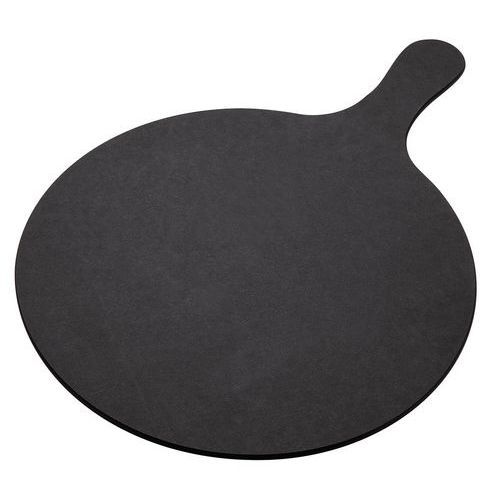 PLANCHE À FLAMMENKUECHE EN PAPERSTONE Ø28 CM NOIR