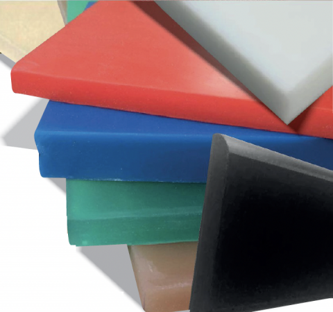 Plaque Polyuréthane Ocre - 90 Sha - 3660x1000mm - Épaisseur 03mm_0