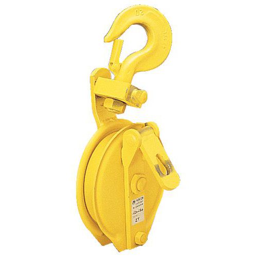 POULIE EUROPEENNE CHAPE OUVR. FORCE=2T - GODET
