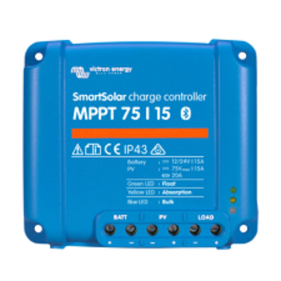 Régulateur solaire SmartSolar MPPT 75/15 - Bluetooth intégré - 12/24V - Victron Energy_0