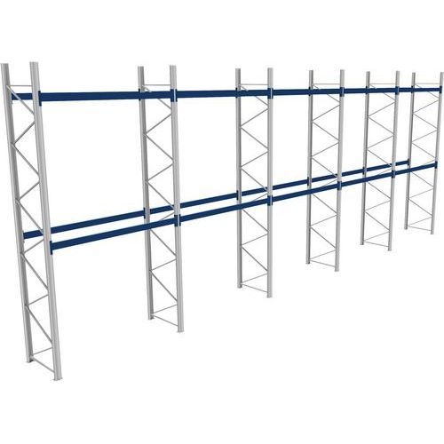 RACK 1 DÉPART + 4 SUIVANTS LXLXH 2700X14300X5500 1000KG 2 NIV - BITO