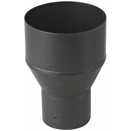 RÉDUCTION ÉMAIL NOIR MAT POUR PELLETS - F 125 MM RÉDUIT M 80 MM TEN