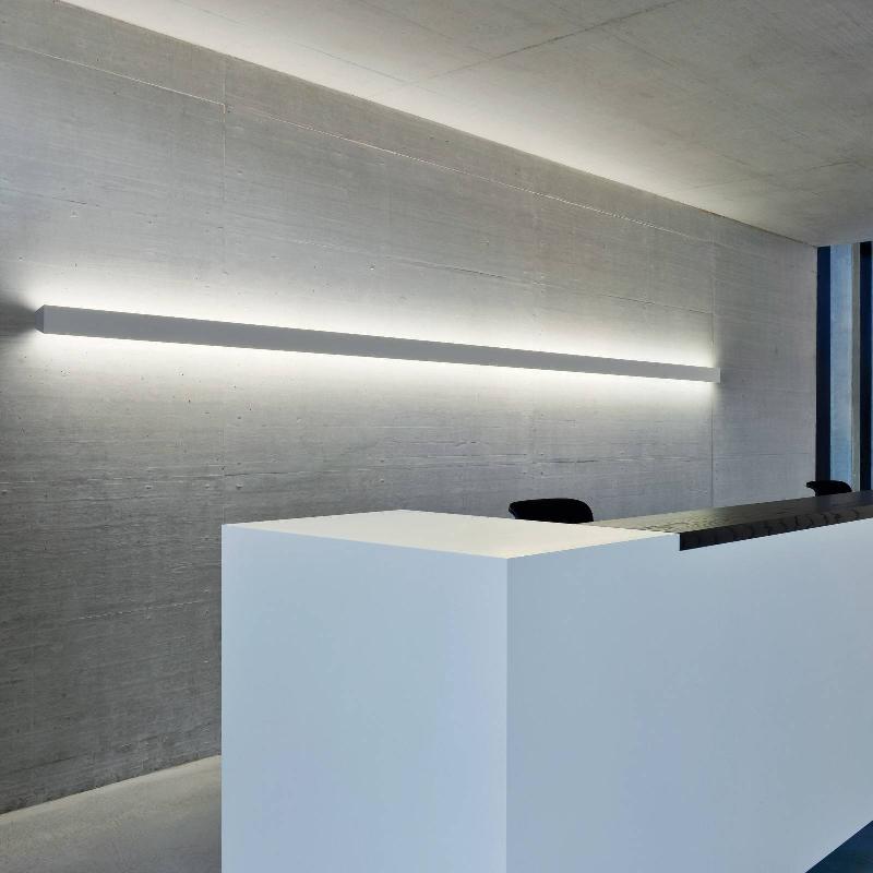 RIBAG RÉGLETTE LUMINEUSE LED METRON, BLANC LONGUEUR 120 CM 3.000 K DALI