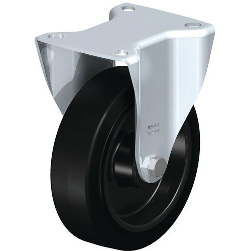 ROUE FORTES CHARGES À BANDAGE CAOUTCHOUC BK-POEV 125R-1 - BLICKLE