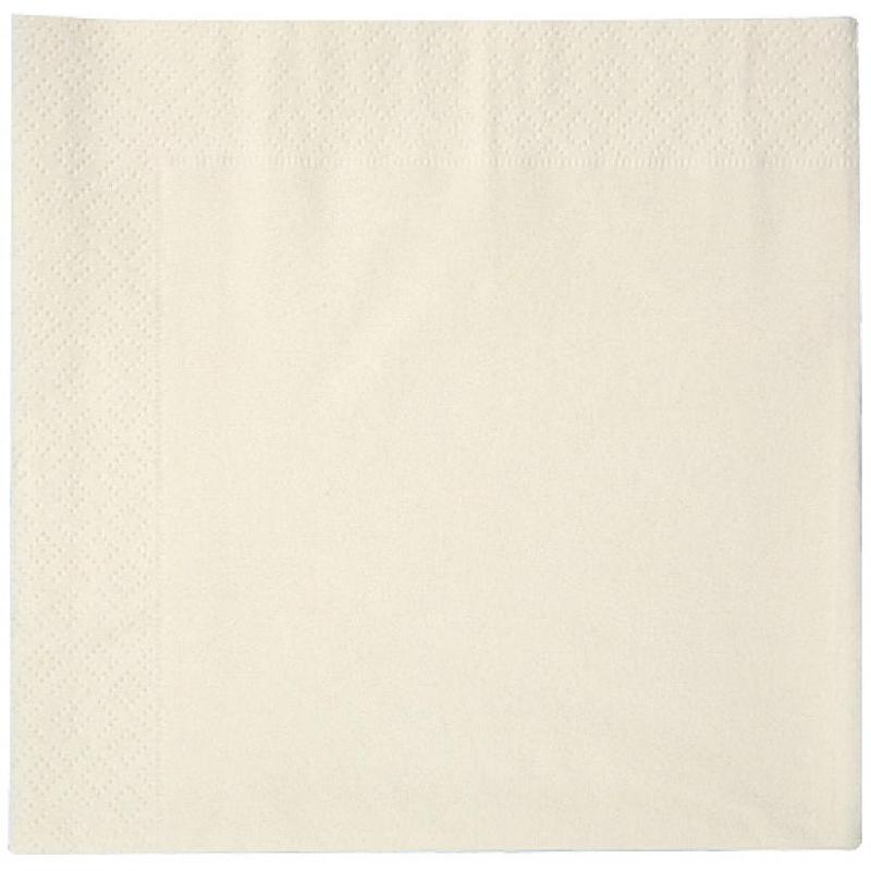 SERVIETTE OUATE IVOIRE 2 PLIS 38X38 CM X 2400 FIRPLAST